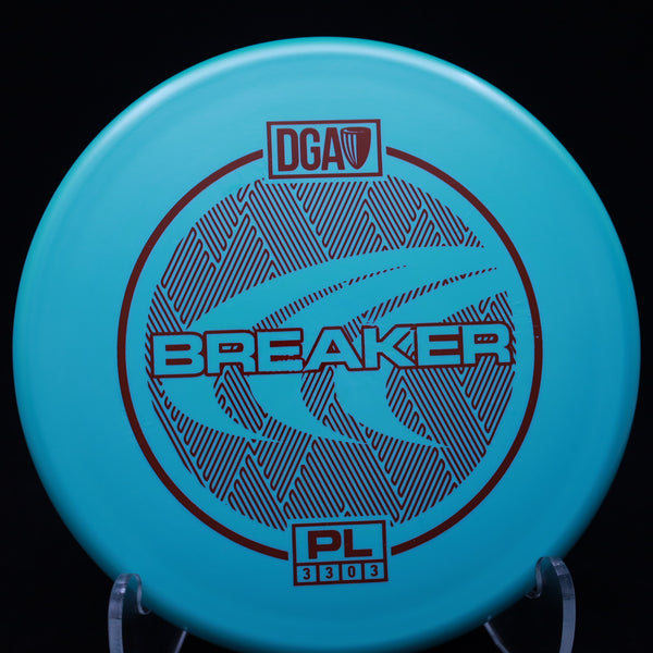 dga - breaker - pro line - putt & approach aqua/red/172