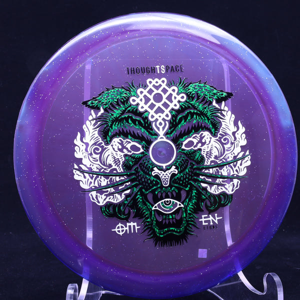 thought space athletics - omen - ethos - distance driver 165-169 / purple speckles/green,white/167