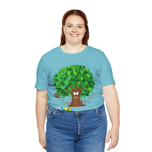 T shirt "NOT THE TREE" Unisex Adult Size short sleeve tee, shirt Accessories Accessory apparel Cart Accessory Cotton Crew neck DISC GOLF ACCESSORY disc golf shirt DTG Men's Clothing Regular fit T-shirts Unisex Women's Clothing