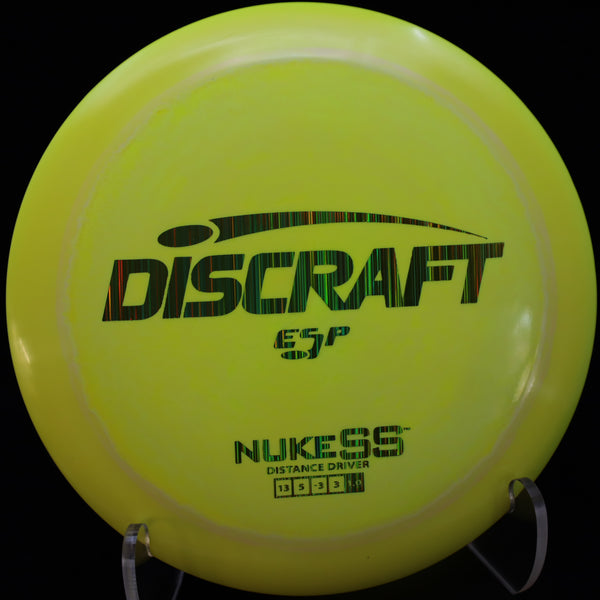 discraft - nuke ss - esp - distance driver 173-174 / yellow/lines/173-174