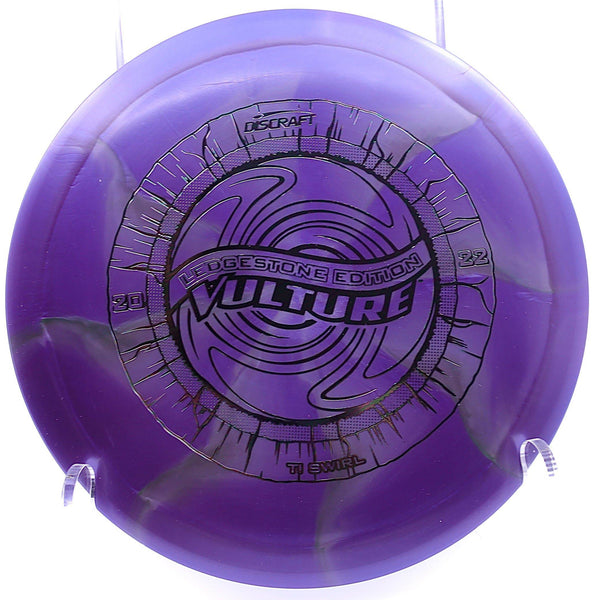 discraft - vulture - titanium swirl - 2022 ledgestone edition purple/oil slick/174