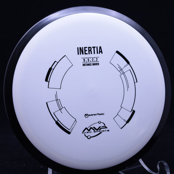 MVP - Inertia - Neutron - Driver 160-164 WHITE 164 distance driver gyro inertia MVP MVP Disc Sports mvpdiscsport neutron nuetron nutron team mvp