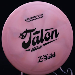 discraft - talon - tour series swirl z - 2022 ledgestone edition pink/black/174