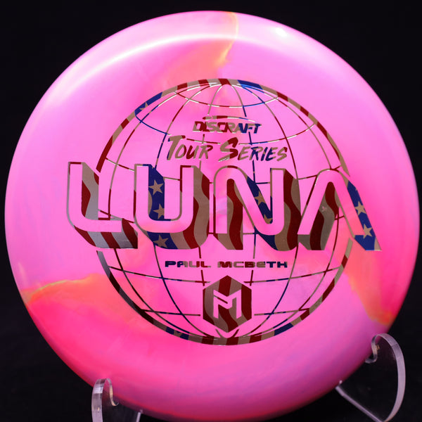 discraft - luna - esp - 2022 tour series paul mcbeth 170-172 / pink purple/usa