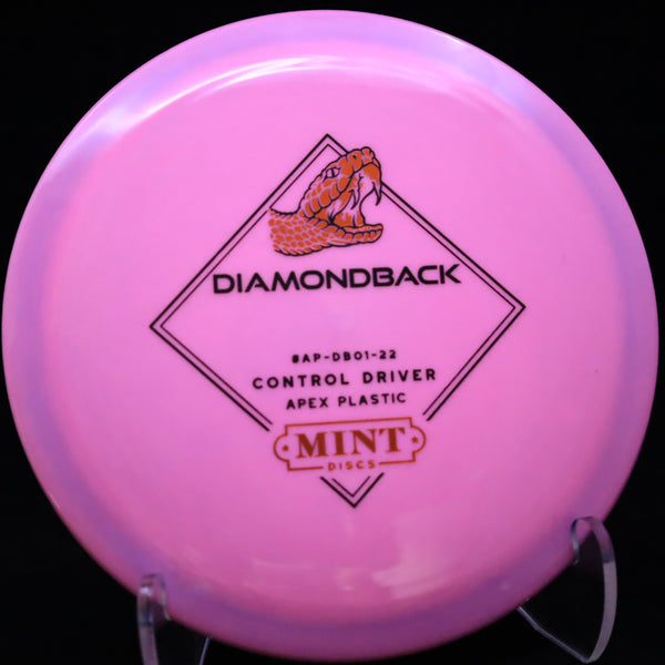 mint discs - diamondback - apex - control driver 165-169 / pink/copper/167