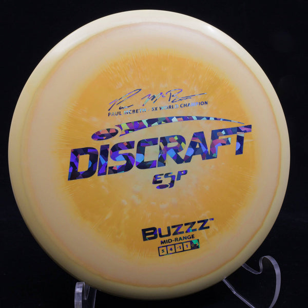 discraft - buzzz - esp - midrange 177+ / golden yellow/blue shatter/177