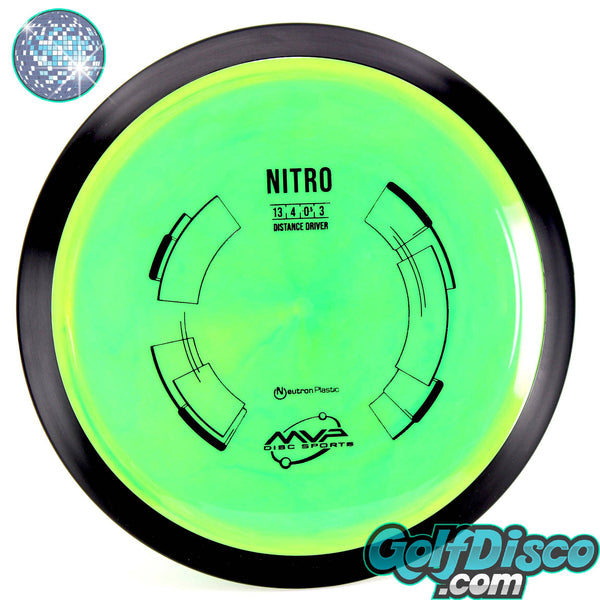 MVP - Nitro - Neutron - Distance Driver 165-169 Green 167 Disc Golf Distance Driver Driver Headwind Driver high speed driver mvp mvp disc sports neutron nitro