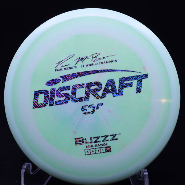 discraft - buzzz - esp - midrange 177+ / light green/silver scratches/177
