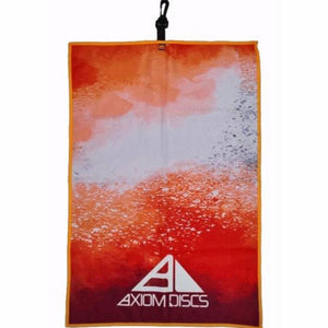 MVP - Axiom - Streamline - Full Color Sublimated Towel RED-ORANGE AXIOM ACCESORY ACCESSORIES AXIOM BAG CART COLOR DISC GOLF ACCESSORY FULL COLOR MVP STREAMLINE SUBLIMATED TOWEK TOWEL