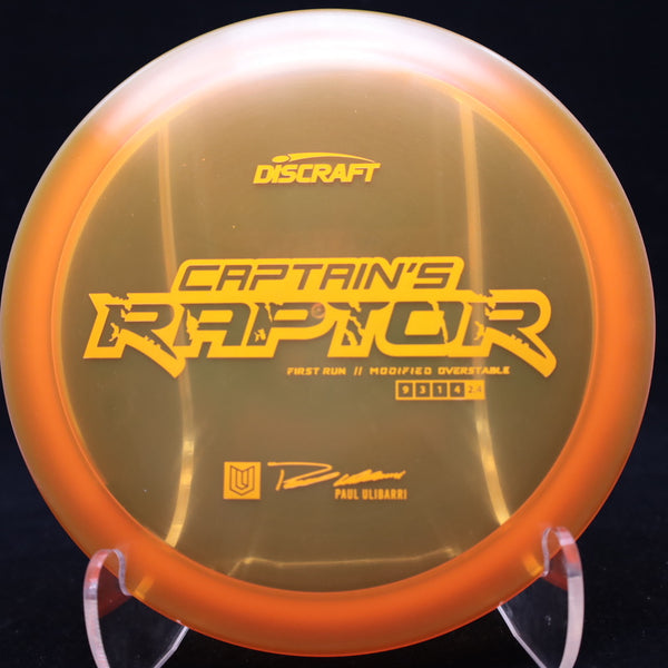 Discraft - Captains Raptor - Special Blend Z - First Run