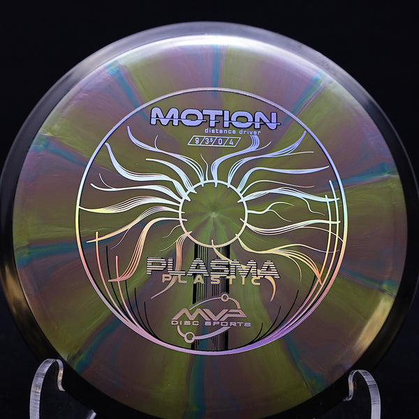 mvp - motion - plasma plastic - distance driver 155-159 / purple gold yellow mix/155