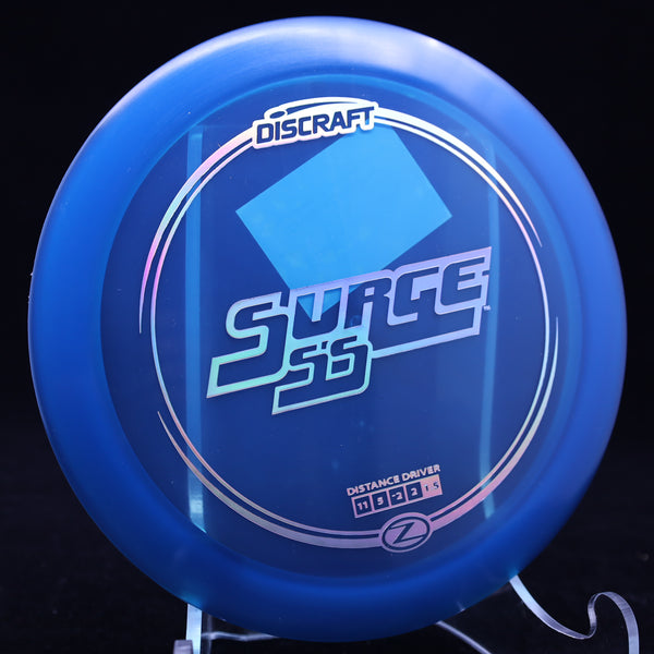 discraft - surge ss - z - distance driver 170-172 / blue/silver/172
