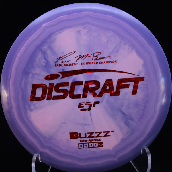 discraft - buzzz - esp - midrange 177+ / purple pink/red shards/177+