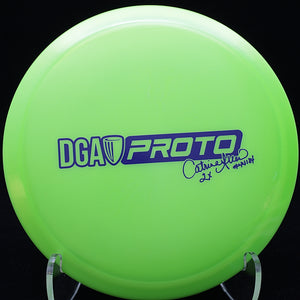 dga - vortex - proline - catrina allen proto driver green/purple/174