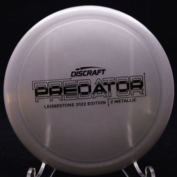 discraft - predator - metallic z - 2022 ledgestone edition grey/black/174
