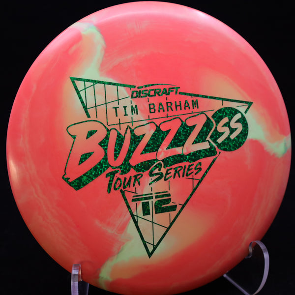 discraft - buzzz ss - esp tour series - tim barham 177+ / orange/green led