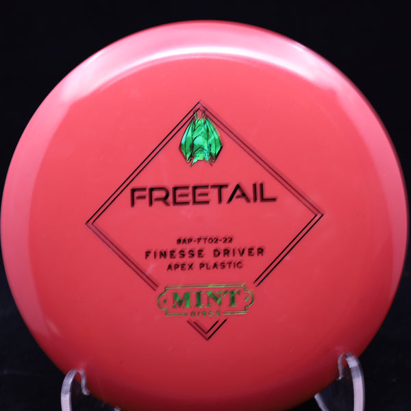 mint discs - freetail - apex plastic - distance driver 170-177 / red strawberry/green shards/174