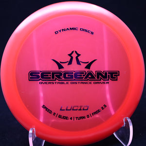 Dynamic Discs - SERGEANT - LUCID - Distance Driver - GolfDisco.com