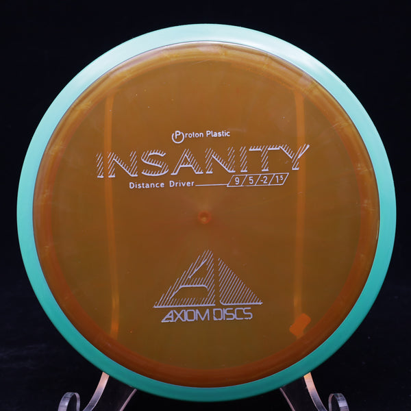 axiom - insanity - proton - distance driver 160-164 / orange fire/teal green/161