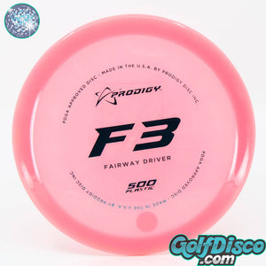 Prodigy - F3 - 500 Plastic - Fairway Driver - GolfDisco.com