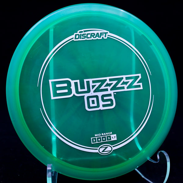 discraft - buzzz os - z line - midrange 177+ / forest green/white/177+