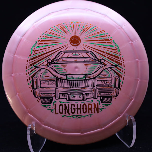 Mint Discs - Longhorn - Sublime Plastic - Distance Driver PINK GREEN LED 166 distance Distance Driver eternal long horn longhorn Mint mint discs sublime