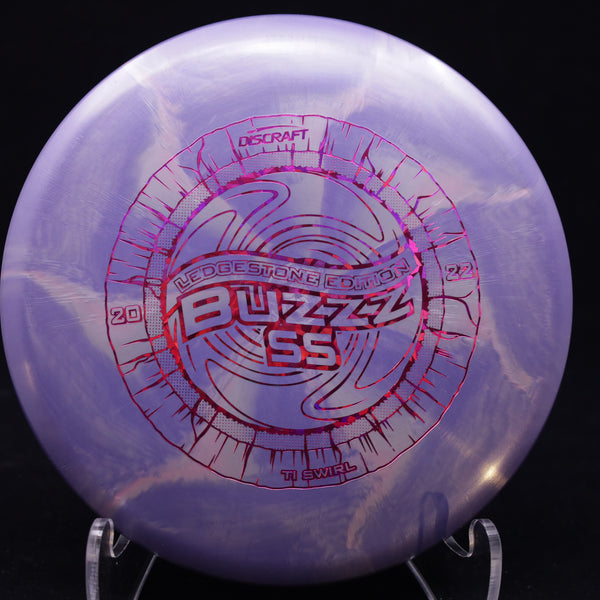 discraft - buzzz ss - titanium swirl - 2022 ledgestone edition c/177+