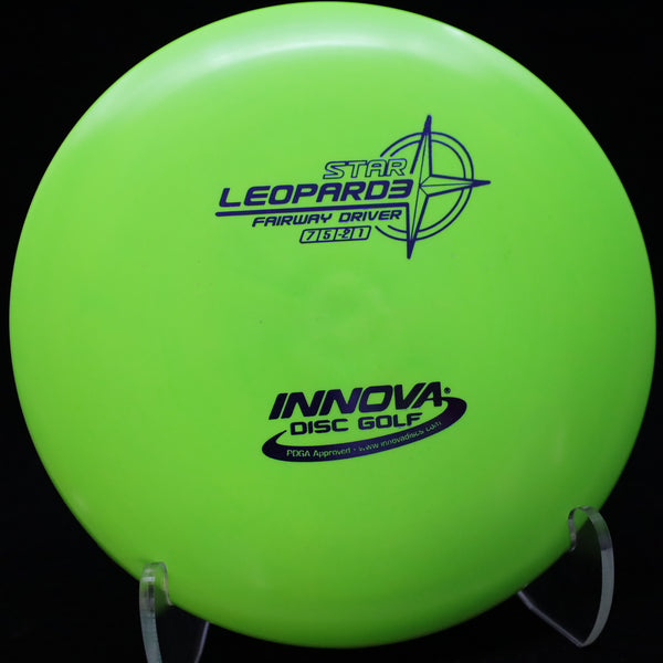 innova - leopard3 - star - fairway driver green lime/purple/165