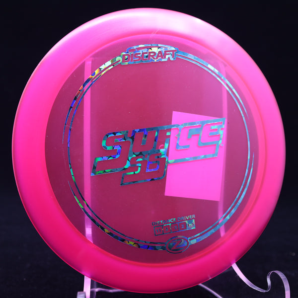 discraft - surge ss - z - distance driver 173-174 / pink/blue flowers/174