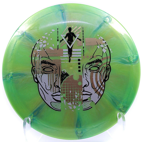 thought space athletics - votum - nebula ethereal - fairway driver lime green/174