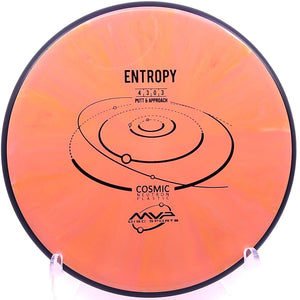 mvp - entropy - cosmic neutron - putt & approach orange red blend/175