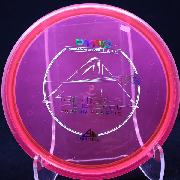 Axiom - Pyro - Proton Plastic - Midrange Driver 170-175 PINK HOT CLEAR PINK 174 axiom Disc Golf disc golf discs disc golf discs for sale discs mid mid-range midrange midrange driver mvp piro proton pyro