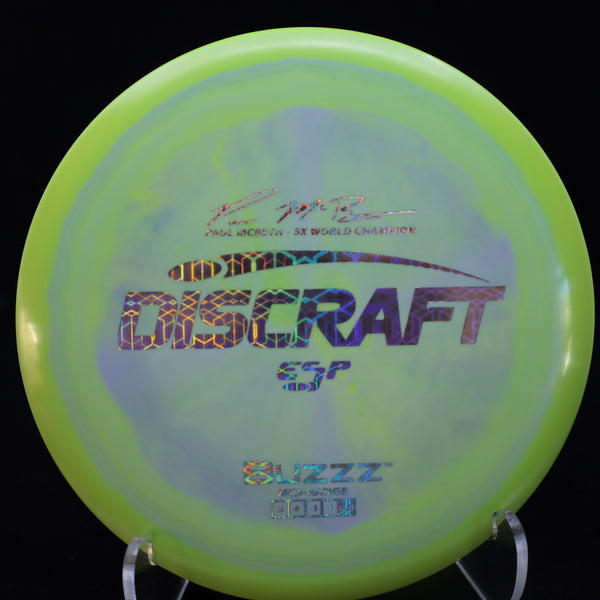discraft - buzzz - esp - midrange 177+ / green purple/silver hex/177+