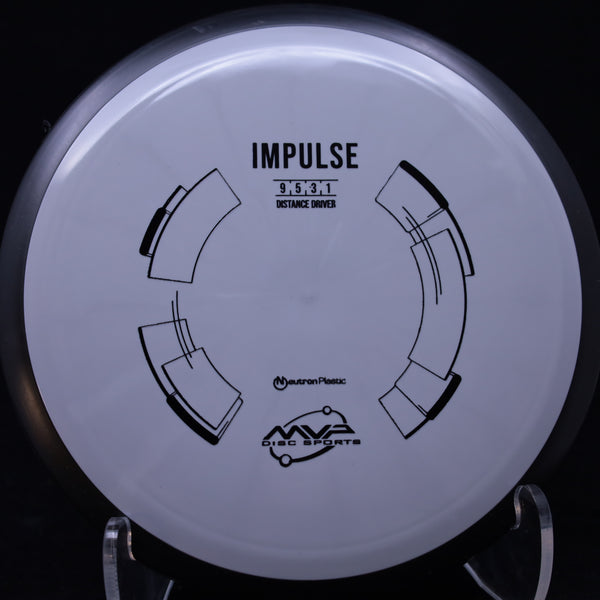 MVP - Impulse - Neutron Plastic - Distance Driver 165-169 GREY 168 Disc Golf driver fairway gyro impulse mvp neutron