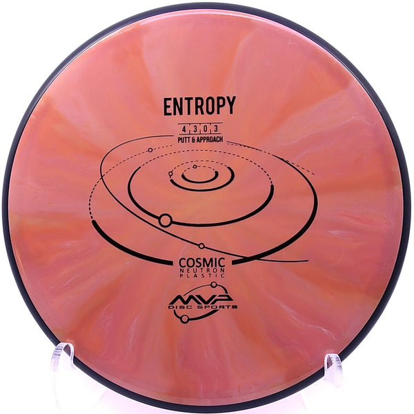 mvp - entropy - cosmic neutron - putt & approach creamy red orange/175