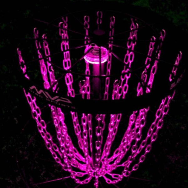 MVP - Lunar Module - LED Basket Light Accessory basket disc golf gameday essentials glo glow light lunar module night remote