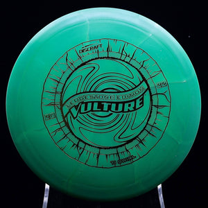 discraft - vulture - titanium swirl - 2022 ledgestone edition jade green/gold/176