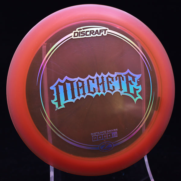 discraft - machete - z - distance driver 173-174 / pink-peach/silver/174