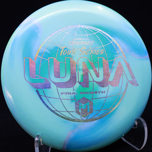 discraft - luna - esp - 2022 tour series paul mcbeth 173-174 / blue mix/micro glitter