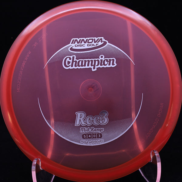 innova - roc3 - champion - midrange red/silver/171