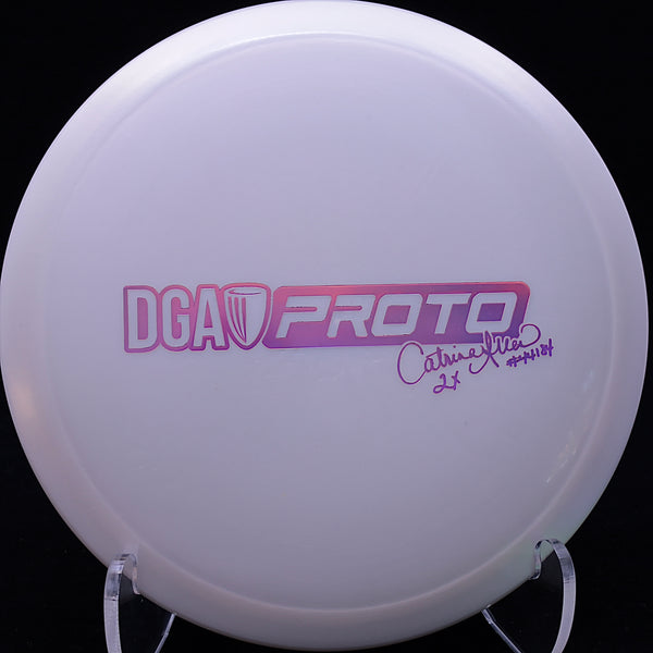 dga - vortex - proline - catrina allen proto driver pearl white/pink sheen/174
