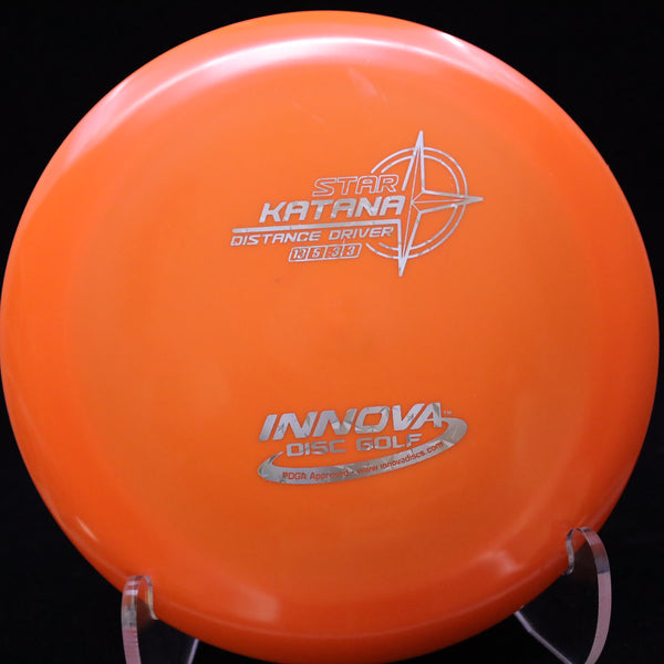 innova - katana - star - distance driver 165-169 / orange/steel stars/168
