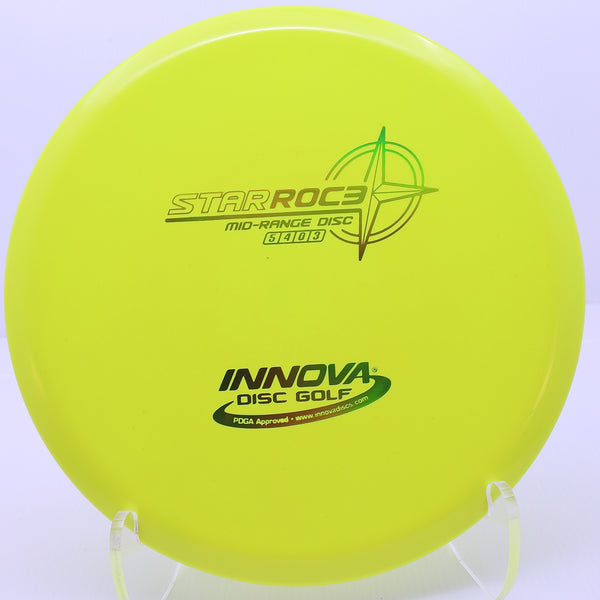 innova - roc3 - star - midrange yellow/yellow sheen/180