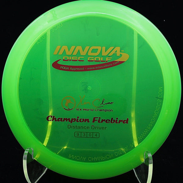 innova - firebird - champion - distance driver green neon/rasta/166