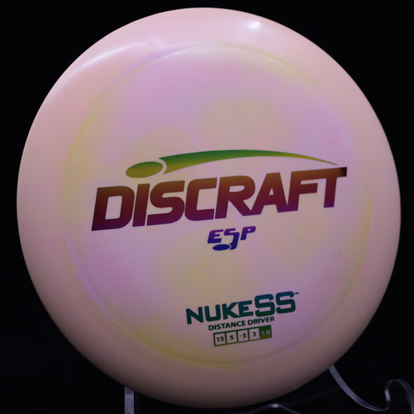 discraft - nuke ss - esp - distance driver 173-174 / orange pink/rainbow/174