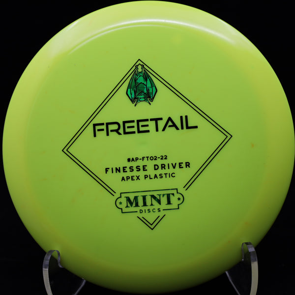 mint discs - freetail - apex plastic - distance driver 170-177 / yellow/green/173