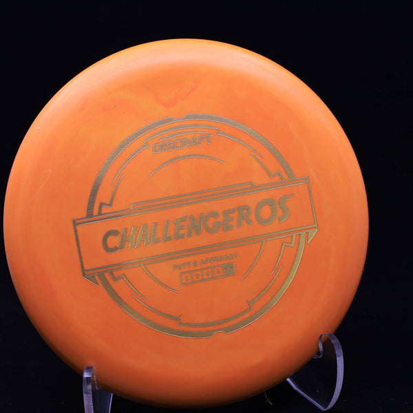 discraft - challenger os - putter line - putt & approach dark orange/gold/172