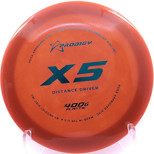 prodigy - x5 - 400g - distance driver dark orange/172
