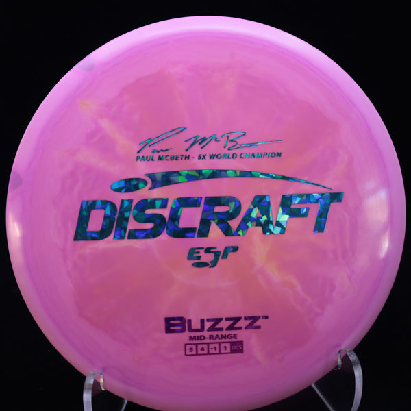 discraft - buzzz - esp - midrange 170-172 / purple magenta mix/blue shards/170-172
