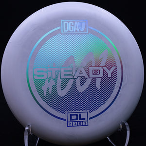 dga - steady - d-line - putt & approach grey/blue sheen/174